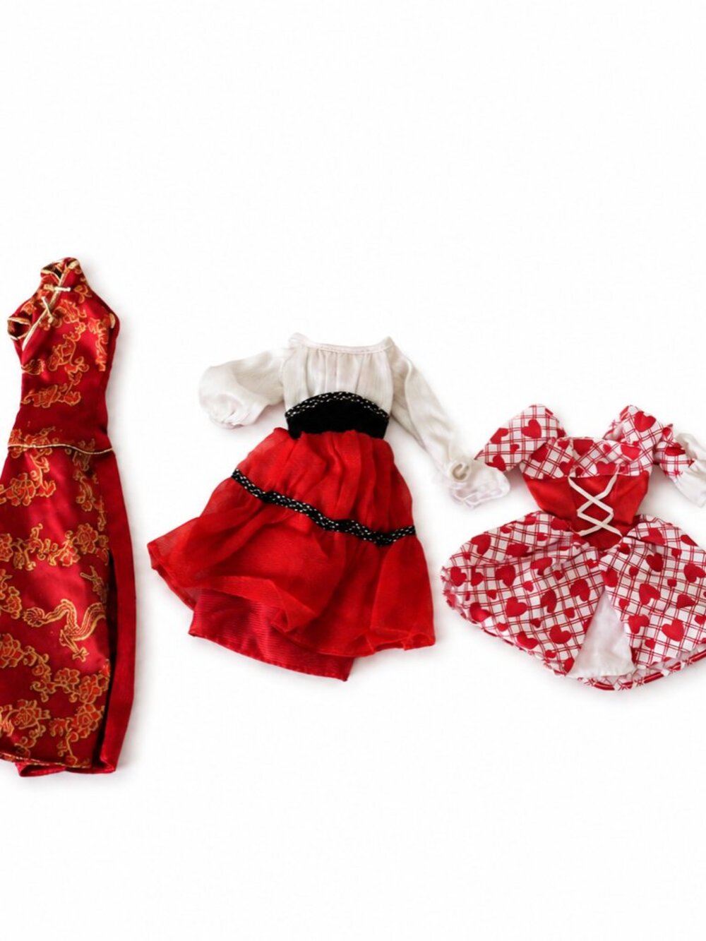 Vintage Fashion Doll Dress Lot